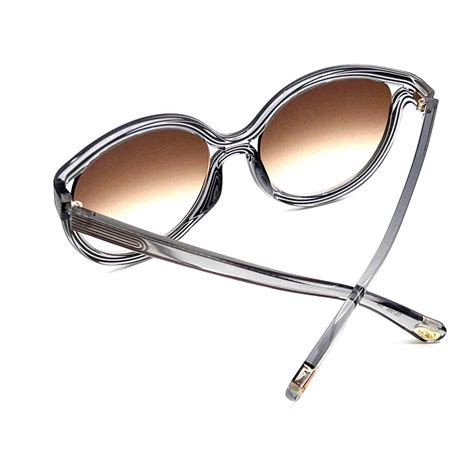 NEW CHLOE CE738S 035 GREY AUTHENTIC SUNGLASSES